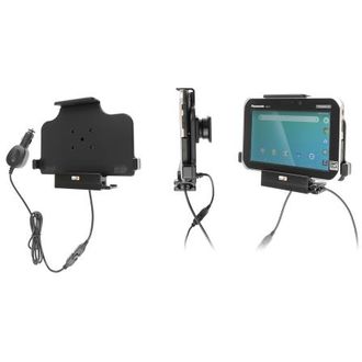 Brodit držák do auta na Panasonic FZ-L1, bez pouzdra, s nabíjením z cig. zapalovače/USB host