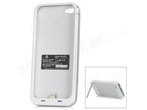 Pouzdro s baterii 3000mAh pro iPhone 5/5S - bílá