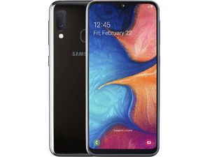 Samsung Galaxy A20e, fekete
