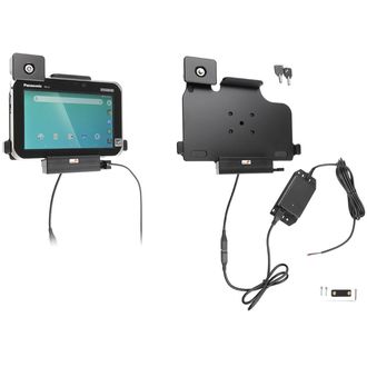 Brodit držák do auta na Panasonic FZ-L1, bez pouzdra, se skrytým nabíjením/USB host, zámek
