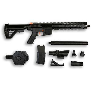 Sunny Blaster M4A1, útočná puška na vodní gelové kuličky s příslušenstvím, černá