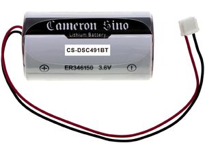 Akkumulátor DSC WT4911B, WT4911R vezeték nélküli kültéri szirénához és másokhoz, 14500 mAh, Li-MnO2