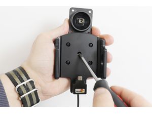 Brodit държач за кола за Kyocera Duraforce Pro2 с цигарена запалка/USB зареждане