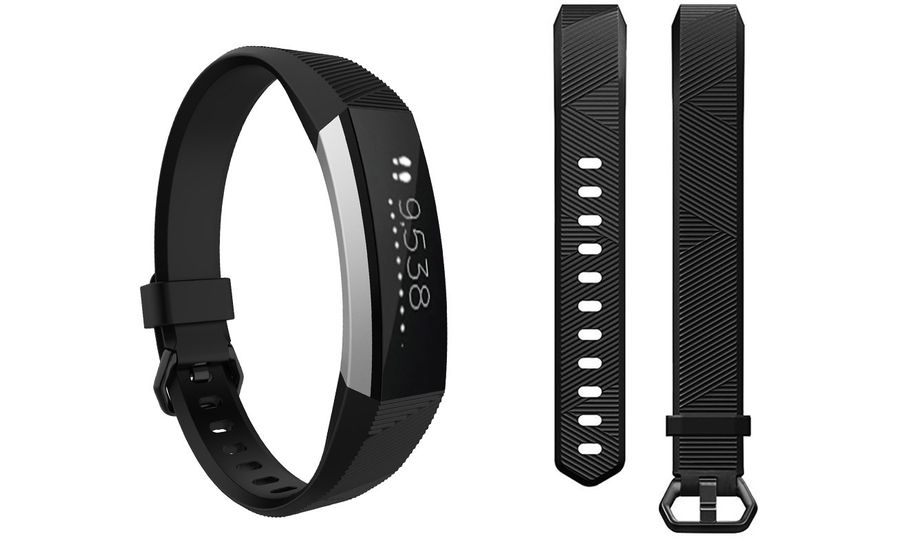 Mobilly řemínek pro Fitbit Alta a Alta HR, velikost L, silikonový, černý