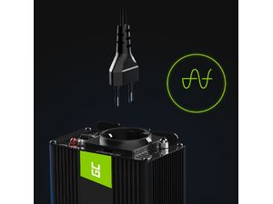 Green Cell Конвертор на напрежение от 24V до 230V, 300W/600W, чиста синусоидална вълна