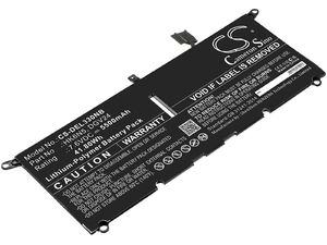 Baterie pentru Dell Vostro 5390, Inspiron 13 5390 și altele, 5500 mAh, Li-Pol