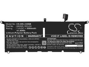 Baterie pentru Dell Vostro 5390, Inspiron 13 5390 și altele, 5500 mAh, Li-Pol