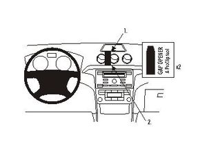 Brodit Монтажна скоба ProClip за Ford S-Max 06-15/Ford Galaxy 07-14, в центъра