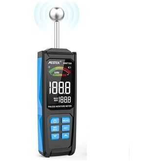 Mestek WM710A цифров влагомер за материали и дърво със сфероид, LCD дисплей