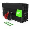 Invertor de putere Green Cell de la 12V la 230V, 1500W/3000W, undă sinusoidală pură