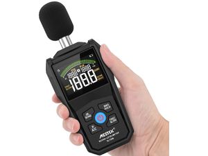Mestek SL720B SMART digitální hlukoměr s barevným LCD displejem, mobilní aplikace