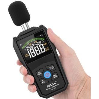 Mestek SL720B digitales Geräuschmessgerät mit Farb-LCD-Display