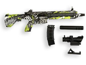 Sunny Blaster M416, pușcă de asalt cu gel de apă BB la scară redusă cu accesorii