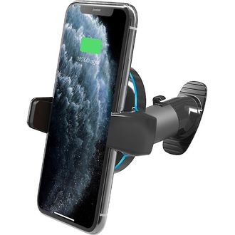 Scosche MagicGrip műszerfal 10 W Qi vezeték nélküli töltéssel és automatikus telefontartóval