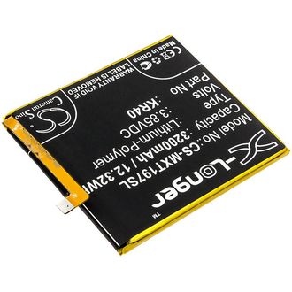 Baterie pentru Motorola Moto One Vision, Motorola Xt1970 (eq. Motorola KR40), 3200 mAh