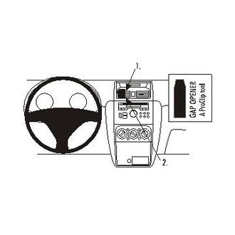 Brodit ProClip montážní konzole pro Fiat Sedici 07-09/Suzuki SX4 07-10, na střed