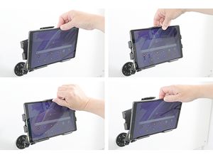 Brodit държач за кола за Samsung Galaxy Tab A7 Lite, без калъф, без зареждане