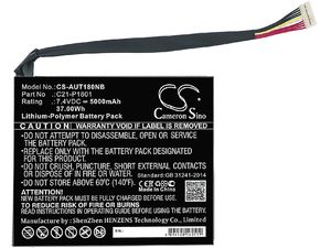 Батерия за Asus Ap180c, P18y23 и други, 5000 mAh, Li-Ion