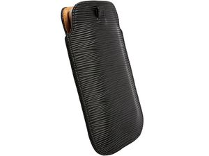 Krusell pouzdro Stockholm Pouch XXL -  HTC EVO 3D, Samsung Galaxy S II/Nexus S (černá)