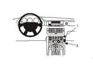 Brodit ProClip tartókonzol a Land Rover Range Rover 02-12