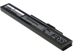 Akku für MSI A6400, CX640, Medion Akoya E6227, Akoya E7221 und andere, 4400 mAh, Li-Ion