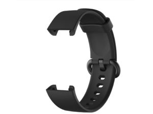 Mobilly szíj Mi watch lite és Xiaomi Redmi órákhoz, szilikon, fekete