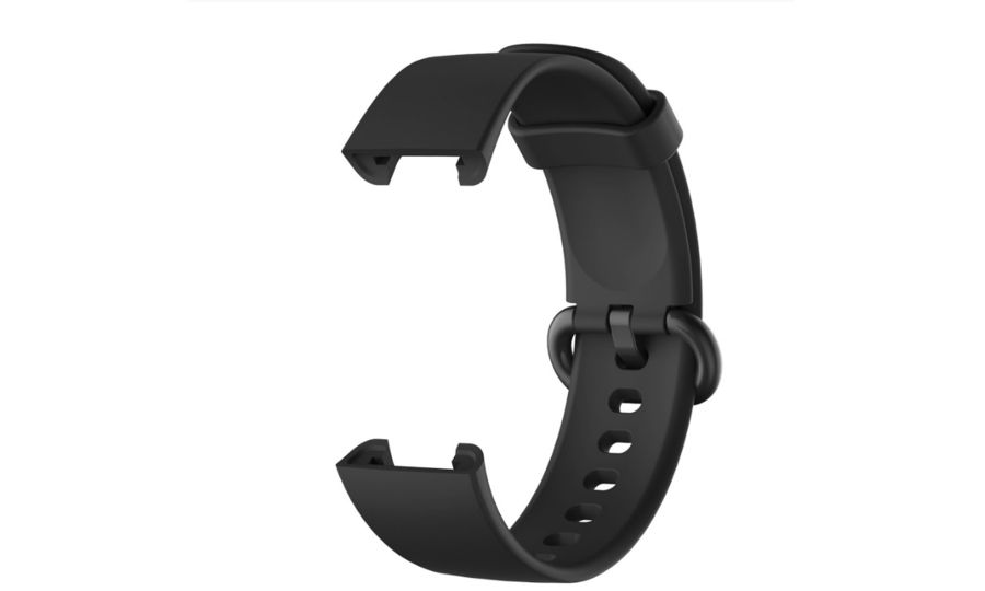 Mobilly szíj Mi watch lite és Xiaomi Redmi órákhoz, szilikon, fekete