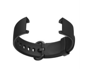 Mobilly szíj Mi watch lite és Xiaomi Redmi órákhoz, szilikon, fekete