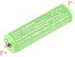 Akkumulátor Panasonichoz és Braunhoz, 2000 mAh, Ni-MH