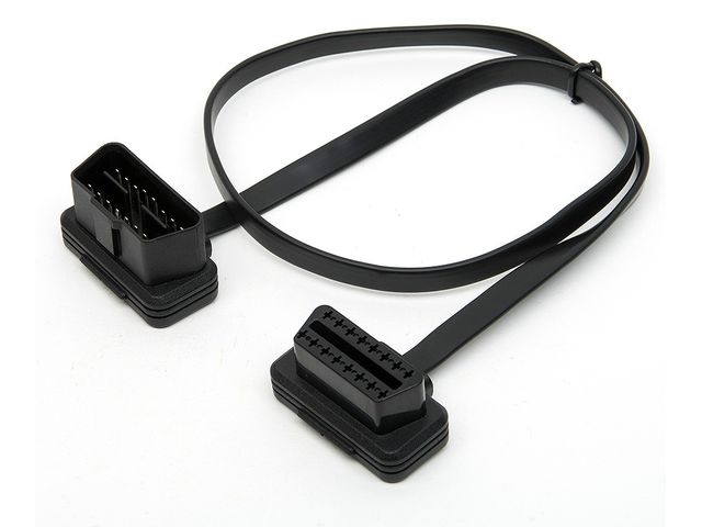 obsah balení Automobilová diagnostická jednotka pro OBD II s Bluetooth + prodlužovací kabel OBD II