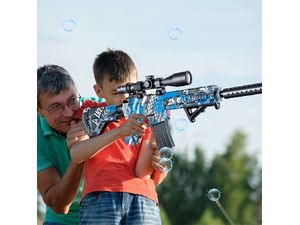 Sunny Blaster RS 99-19, vízzselés BB támadó puska tartozékokkal, kék színű