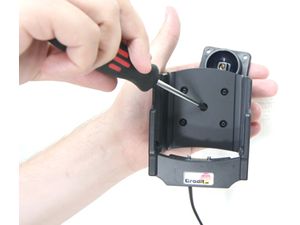 Brodit Autohalterung für Motorola (Symbol) MC70/MC75, mit versteckter Ladefunktion