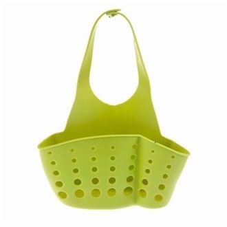 Coș pentru robinet de chiuvetă sau de lavoar, verde