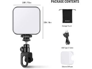 Neewer PL81 állandó mini fotólámpa, 90 ultra-fényes LED, 5W