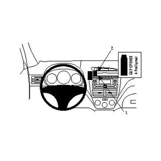 Brodit ProClip за Subaru Impreza/Forester 08-12/Outback Sport 08-11/WRX 08-14, за център