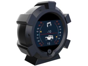Autool X95 On-Board-Display mit Gyroskop und GPS-Tachometer, LCD