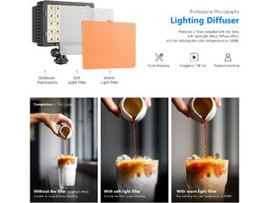 Neewer CN-160 постоянна фотосветлина, 160 LED, 10W