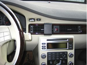 Brodit ProClip pro Volvo S80 07-11/V70 08-11/XC70 08-11 (jen dřevěný dekor), na střed