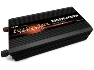 HOULI Power Inverter 12V bis 230V, 2000W/4000W, reine Sinuswelle