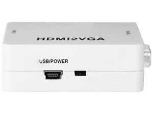 Převodník z HDMI na VGA a audio 3,5 mm, FullHD 1080p