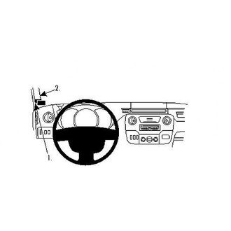 Brodit ProClip pro Renault Master/Opel Movano 11-19/Nissan NV400 12-20, vlevo na sloupek
