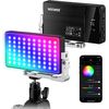 Neewer SL90 PRO állandó fotólámpa, 80 BI-Color LED, 70x RGB LED, 12W
