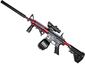 Sunny Blaster M4A1, pistol cu bile cu gel de apă cu accesorii, roșu