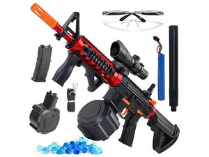 Sunny Blaster M4A1, pistol cu bile cu gel de apă cu accesorii, roșu