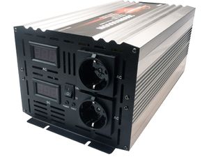 HOULI Power Inverter 12V - 230V, 3000W/6000W, tiszta szinusz hullám