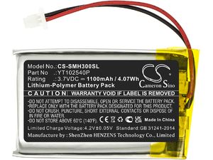Baterie pentru Sena 30k, Sena 50s (eq. Sena YT102540P), 1100 mAh