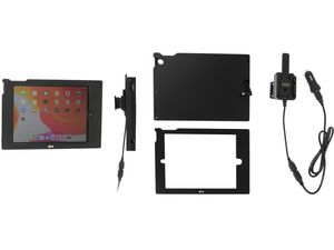 Brodit Държач за кола Tough Sleeve със зареждане и издръжлив калъф за Apple iPad 10.2" 9/8/7