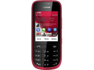 Nokia Asha 203 červená