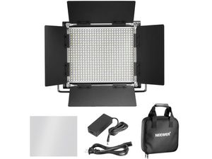Neewer 660 комплект 2x Bi-Color постоянна фотосветлина, 330x студена + 330x топла LED, 40W