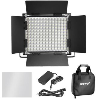 Neewer 660 set 2x lumină foto permanentă bicoloră, 330x rece + 330x cald LED, 40W